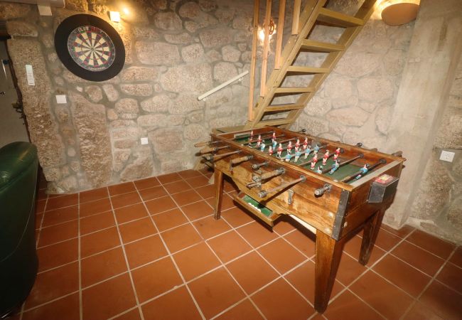 Sala de jogos em alojamento rural no Geres Sala Jogos Alojamento Rural Geres Natureza
