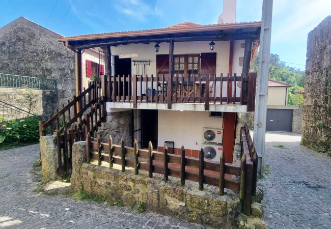 Rural House Facade In The Mountain