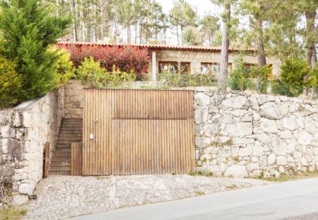 Entrada a la casa de vacaciones en Gerês Casa Vacaciones Naturaleza Gerês